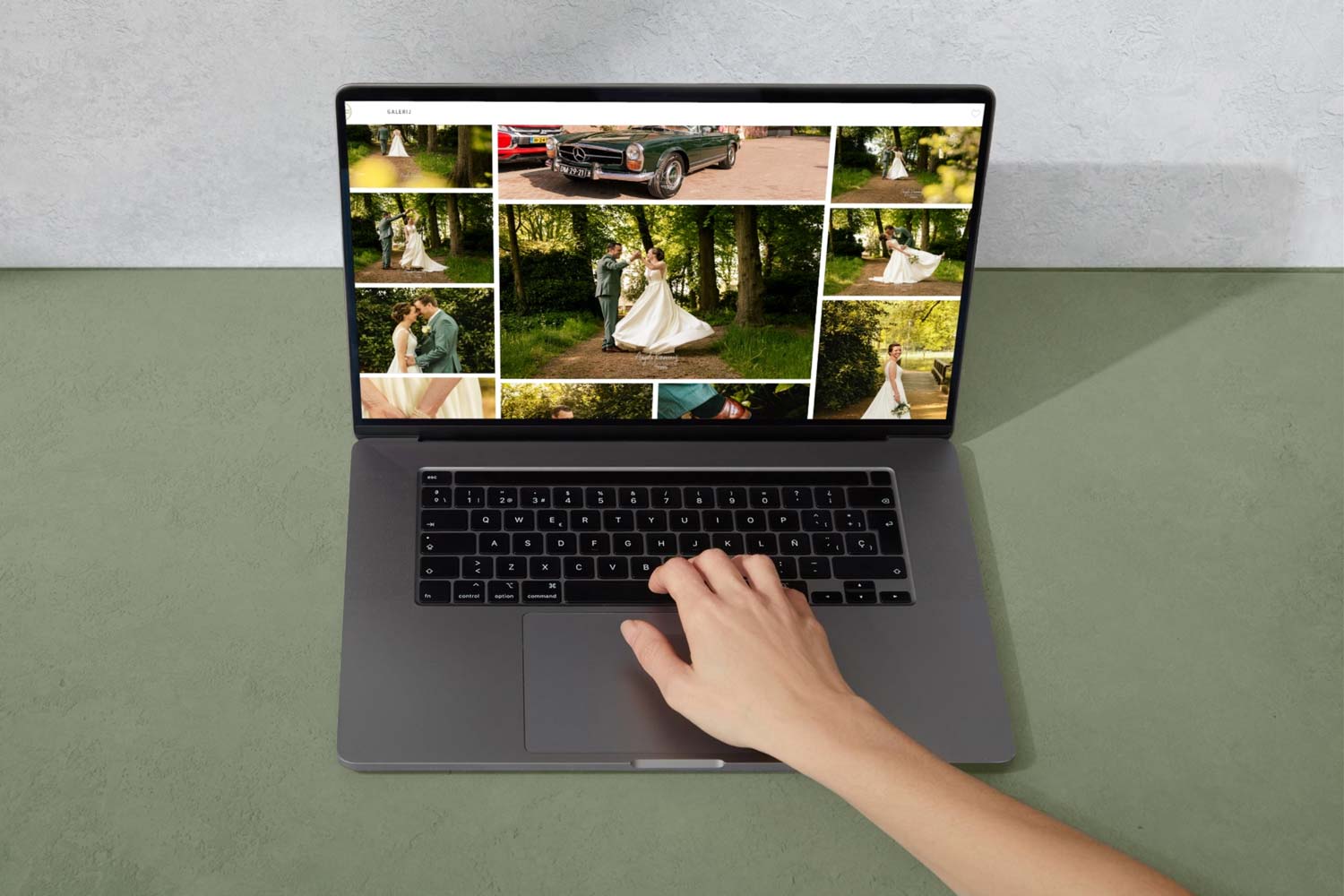 Voorbeeld online galerij