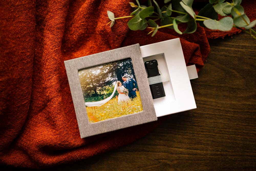 Voorbeeld persoonlijke USB giftbox